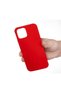 Protective case compatible with Samsung S10E Liquid Silicone Case Red - 9