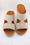 A E T Arabic Sandals For Men, Outdoor Mens Slippers,Flip Flops Open Toe, Genuine Leather with Buckle - 3