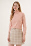 Women's Powder Turtleneck Knit Sweater -Dk0001 - 2