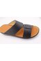A E T Arabic Sandals For Men, Outdoor Mens Slippers,Flip Flops Open Toe, Genuine Leather with Buckle - 2