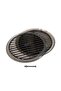6488 Natural Gas Glass Vent 180 mm - Smoked