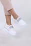 Women's Sneakers with Stones and Bands - 2
