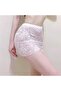 Women's Mini Lace Skirt – High Waist Elastic Waistband Suitable for Beach Use