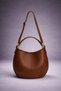 Tan Stitched Female Hand and Shoulder Bag with Puppy - 5