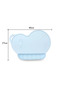 Foldable, Non-Slip Silicone Baby Table Cover Pink Color - 4