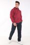 Inside Is Polar Twill Fabric Hooded Large Size Men's Tracksuit Set 4167 - 2