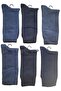 Men's Diabetic Socks with Non-Squeezing Elastic - 6-Piece Toe Stitch-Free Non-Squeezing Ankle Elastic Sugar Socks - 3