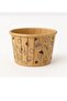 12 Li Kraft Color Patterned Muffin Cake Mold Pastry Donut Printed Cupcake Capsule Muffin Mold 7X4 cm - 6