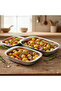 Rectangular Oven Tray Set 3-Piece Includes Multiple Sizes