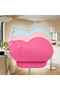 Foldable, Non-Slip Silicone Baby Table Cover Pink Color - 5