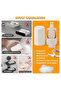 Wall-Mounted Soap Grinder for Bar Soap, Featuring a No-Drill Waterproof Design - 3