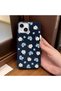 iPhone 13/14 Compatible Leather Texture Anti Fall Soft Silicone Phone Case Flower - 2