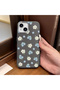 iPhone 13/14 Compatible Leather Texture Anti Fall Soft Silicone Phone Case Flower - 2