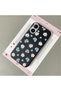 iPhone 16 Compatible Leather Texture Anti-Fall Soft Silicone Phone Case Flower