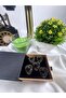 Antique Plated Heart-Shaped Button, 5 Pieces