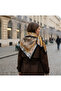 Amber Flow Pattern 90X90Cm Scarf/Foulard