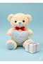 Heart Plush Bear – Cute Plush Toy for Gifts - 2