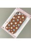 For iPhone 7/8/Se 2020 2022 Compatible Leather Texture Anti Fall Soft Silicone Phone Case Flower