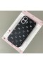 iPhone 16 Compatible Leather Texture Anti-Fall Soft Silicone Phone Case Corner Band