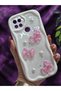 Oppo A15S / Oppo A15 Compatible Pink Bow & Pearl Detailed Glittery Epoxy Phone Case - 6
