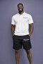 Men's Milano Printed Polo Neck Shorts Suit