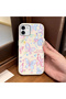 iPhone 11 Compatible Phone Case Leather Texture Anti Fall Soft Silicone Butterfly