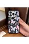 iPhone 12 Pro Compatible Leather Texture Anti Fall Soft Silicone Phone Case Butterfly - 2