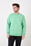 Erkek Bisiklet Yaka Basic Sweatshirt - 2
