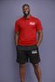 Men's Tokyo Printed Polo Neck Shorts Set