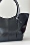 Pure Faux Leather Shoulder Bag - 3
