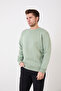 Erkek Bisiklet Yaka Basic Sweatshirt - 6