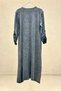 Front buckle organic knit dress - 2