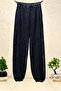 Lined mesh leg elastic organic pants - 2