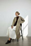 Women's Transitional Mercerized Look Long Knitwear Cardigan - 6