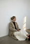 Women's Transitional Mercerized Look Long Knitwear Cardigan - 4