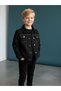 Children's Denim Jacket with Pocket and Reverse Stitch Detail - 2