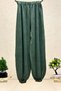 Organic Knitwear Trousers with Elastic Legs - 2