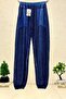 Lined mesh leg elastic organic pants