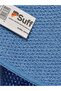 Lavendel Lavanta Double Sided Textured Surface Cloth Texture Pattern 40X40 |   Pet Hair Collection Cloth - Blue - 4
