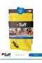 Lotus Microfiber Surface Cleaning Cloth Hood and Stove Cloth Checkered 40X40 cm Yellow