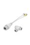 Qport q-splpoe1 2in1 ag connector + 3-way poe splitter - 2