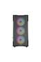 Fazeon f1 m650bbm 650w 80 4x rainbow fixed led fan micro atx 2xusb3.0 black case - 2