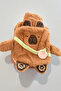 Brown Plush Hot Water Bag with Capybara Design - 2025 Trending Gift - 2