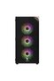 Vento Vg3400S No Psu 4X12Cm Rgb Fan Atx Meshed Panel 2Xusb2.0/1Xusb3.0 Black Gaming Case - 3