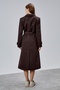 Victoria Bitter Brown Belted Regular Trench Coat - 7