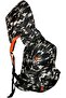 Unisex-Adult Hooded Backpack Kool Camouflage Neon Orange - 3