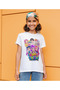 Huntrix Anime T-Shirt - Rumi Mira Zoey Character Girl's White T-Shirt Happy Birthday Printed - 2