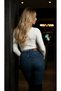Square Neck Notch Detailed Knitwear Top - 5