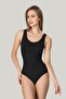 Miss Fit 1905 Shapewear Corseted Thick Strap Snap Fastener Bodysuit