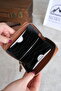 Leather Card Holder with Zippered Accordion Compartment Taba 1260 - 5